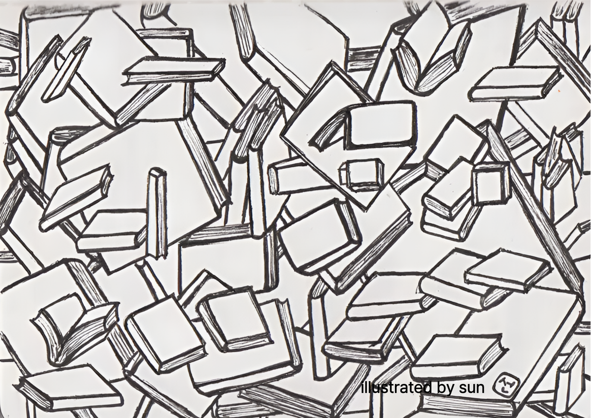 햇살 좋은 창가_ illustrated by sun