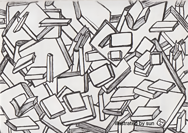 햇살 좋은 창가_ illustrated by sun