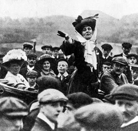 말이 아닌 행동-에멀린 팽크허스트 (Emmeline Pankhurst)